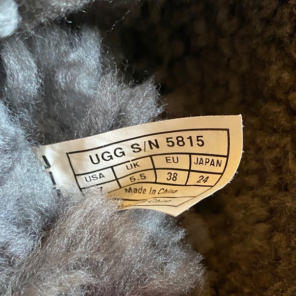 Women's Grey UGG Boots - Picture 8 of 11